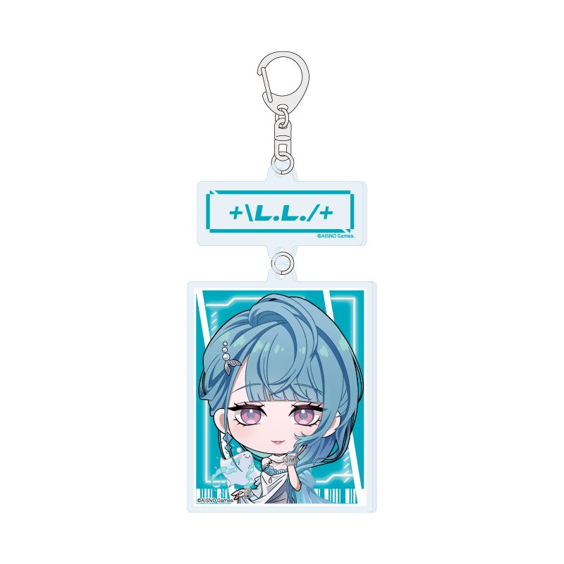 連結アクリルキーホルダー 無期迷途 12 L.L.(ミニキャライラスト) (Linked Acrylic Key Chain "Path to Nowhere" 12 L.L. (Mini Character Illustration))