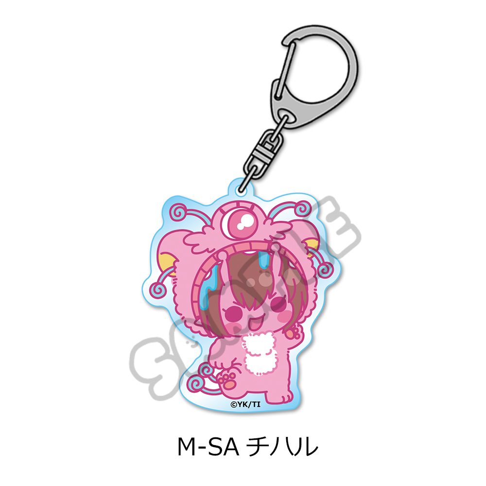 銀河特急 ミルキー☆サブウェイ アクリルキーホルダー(mochocho第2弾) M-SA チハル ("MILKY SUBWAY THE GALACTIC LIMITED EXPRESS" Acrylic Key Chain (mochocho Vol. 2) M-SA Chiharu)