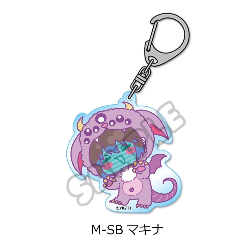 銀河特急 ミルキー☆サブウェイ アクリルキーホルダー(mochocho第2弾) M-SB マキナ ("MILKY SUBWAY THE GALACTIC LIMITED EXPRESS" Acrylic Key Chain (mochocho Vol. 2) M-SB Makina)