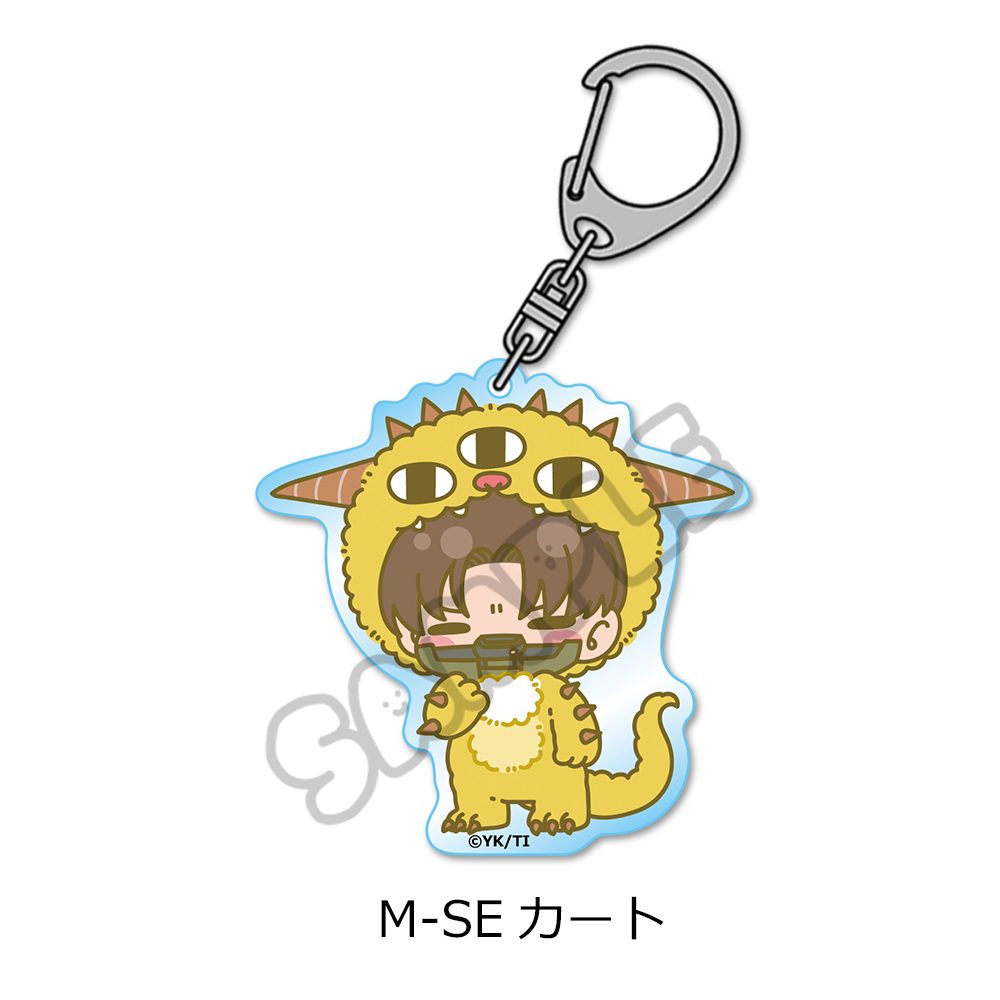 銀河特急 ミルキー☆サブウェイ アクリルキーホルダー(mochocho第2弾) M-SE カート ("MILKY SUBWAY THE GALACTIC LIMITED EXPRESS" Acrylic Key Chain (mochocho Vol. 2) M-SE Kurt)
