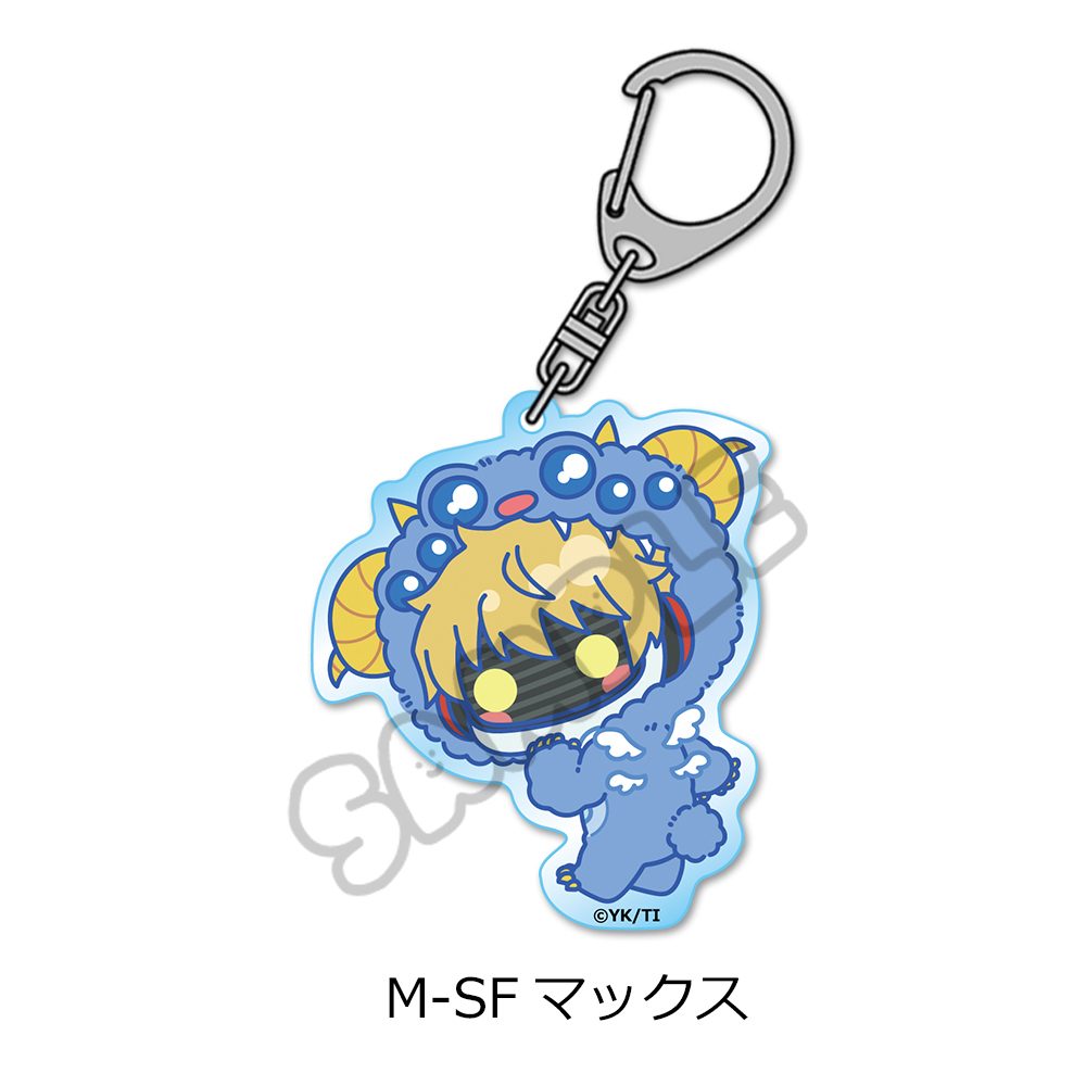 銀河特急 ミルキー☆サブウェイ アクリルキーホルダー(mochocho第2弾) M-SF マックス ("MILKY SUBWAY THE GALACTIC LIMITED EXPRESS" Acrylic Key Chain (mochocho Vol. 2) M-SF Max)