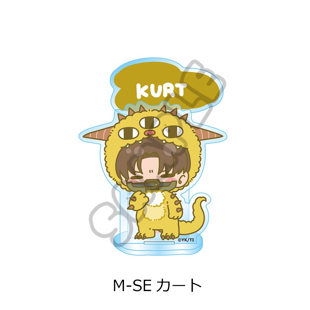 銀河特急 ミルキー☆サブウェイ アクリルスタンド(mochocho第2弾) M-SE カート ("MILKY SUBWAY THE GALACTIC LIMITED EXPRESS" Acrylic Stand (mochocho Vol. 2) M-SE Kurt)