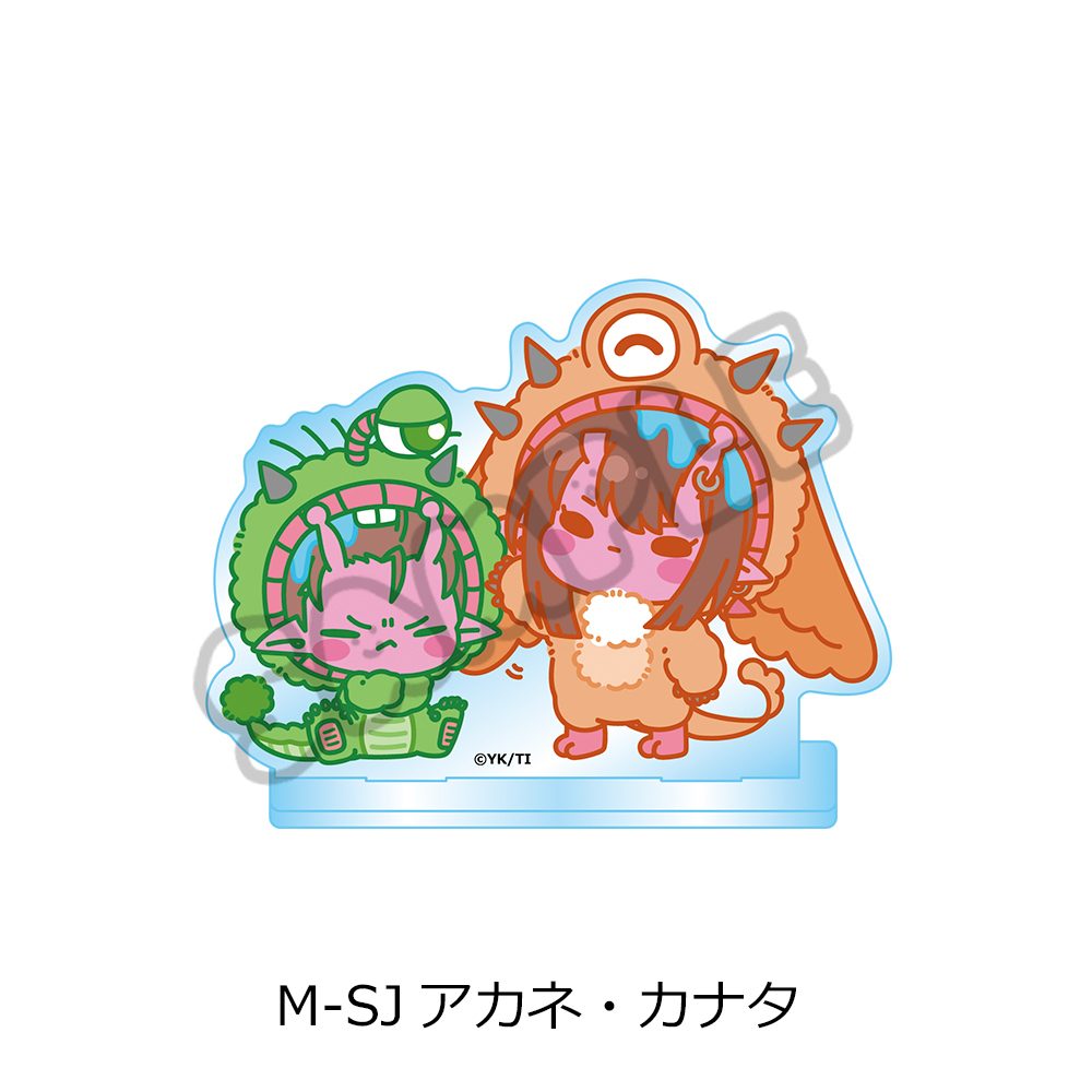 銀河特急 ミルキー☆サブウェイ アクリルスタンド(mochocho第2弾) M-SJ アカネ・カナタ ("MILKY SUBWAY THE GALACTIC LIMITED EXPRESS" Acrylic Stand (mochocho Vol. 2) M-SJ Akane & Kanata)