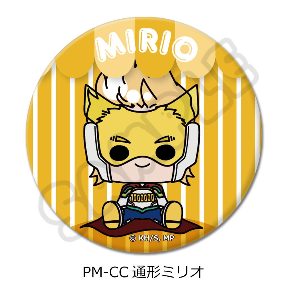 僕のヒーローアカデミア POTEmocho 第5弾 丸形缶バッジ(57mm) PM-CC 通形ミリオ ("My Hero Academia" POTEmocho Vol. 5 Round Can Badge (57mm) PM-CC Togata Mirio)