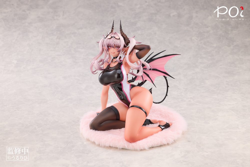 Poi2HUB サキュバス学園水泳部 レヴィアさん 1/6スケール塗装済完成品フィギュア 通常版 (POI2HUB LEVIA OF THE SUCCUBUS ACADEMY SWIMMING CLUB 1/6 SCALE FIGURE NORMAL EDITION)