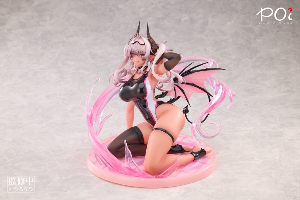 Poi2HUB サキュバス学園水泳部 レヴィアさん 1/6スケール塗装済完成品フィギュア 豪華版 (POI2HUB LEVIA OF THE SUCCUBUS ACADEMY SWIMMING CLUB 1/6 SCALE FIGURE DELUXE EDITION)