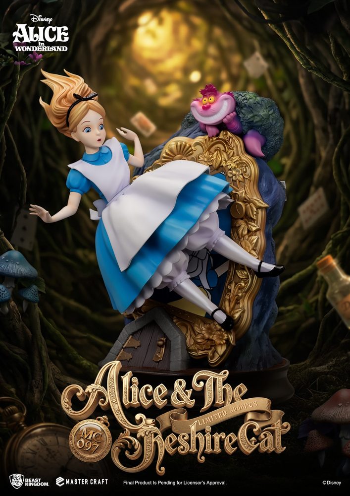 MC-097 不思議の国のアリス マスタークラフト アリス&チェシャ猫 (MC-097 "Alice In Wonderland" Master Craft Alice & The Cheshire Cat)