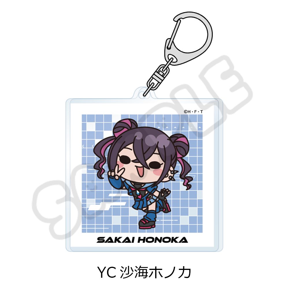 DIGIMON BEATBREAK 第3弾 アクリルキーホルダー YC 沙海ホノカ ("DIGIMON BEATBREAK" Vol. 3 Acrylic Key Chain YC Sakai Honoka)