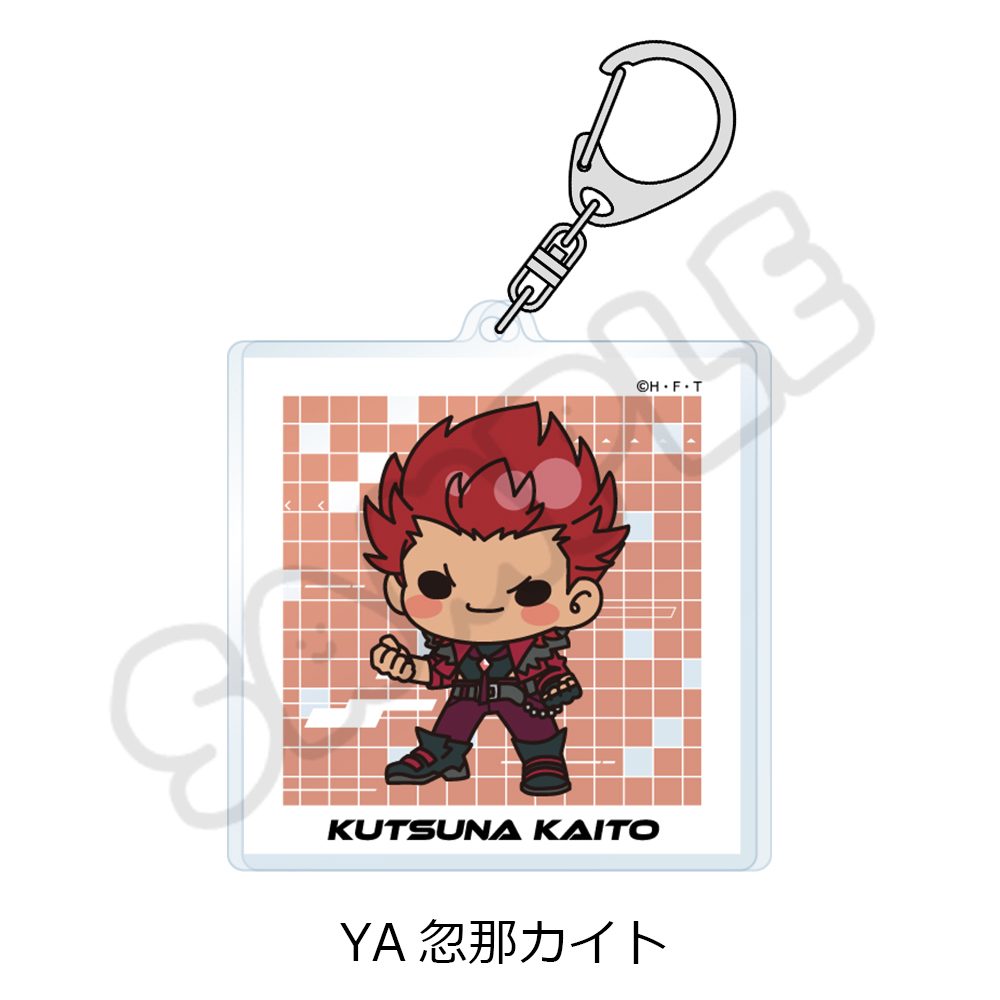 DIGIMON BEATBREAK 第3弾 アクリルキーホルダー YA 忽那カイト ("DIGIMON BEATBREAK" Vol. 3 Acrylic Key Chain YA Kutsuna Kaito)