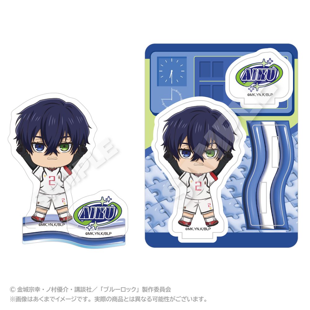 ブルーロック ぽいんつアクリルマスコット オリヴァ・愛空 ("Blue Lock" Points Acrylic Mascot Oliver Aiku)