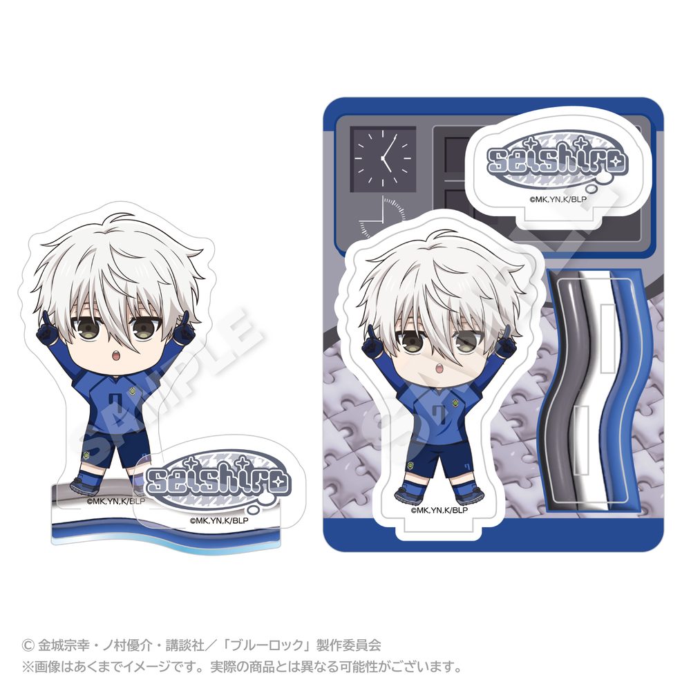 ブルーロック ぽいんつアクリルマスコット 凪誠士郎 ("Blue Lock" Points Acrylic Mascot Nagi Seishiro)