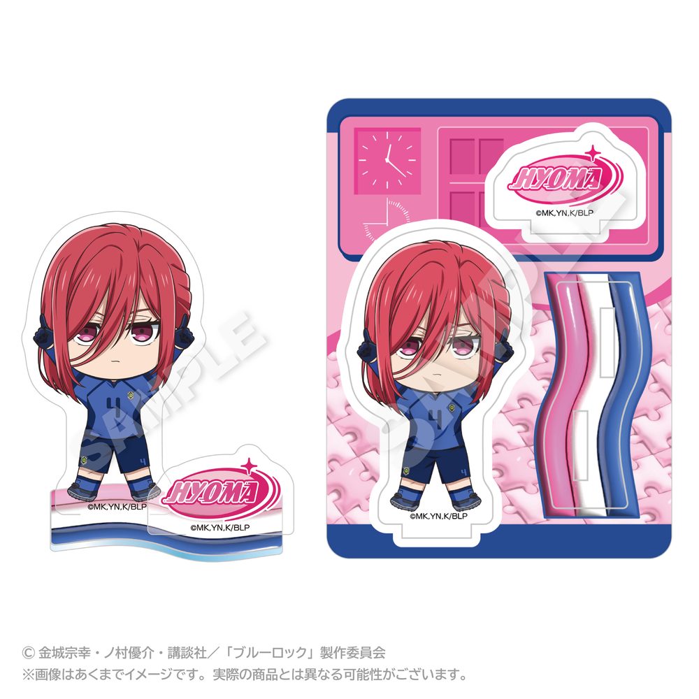 ブルーロック ぽいんつアクリルマスコット 千切豹馬 ("Blue Lock" Points Acrylic Mascot Chigiri Hyoma)