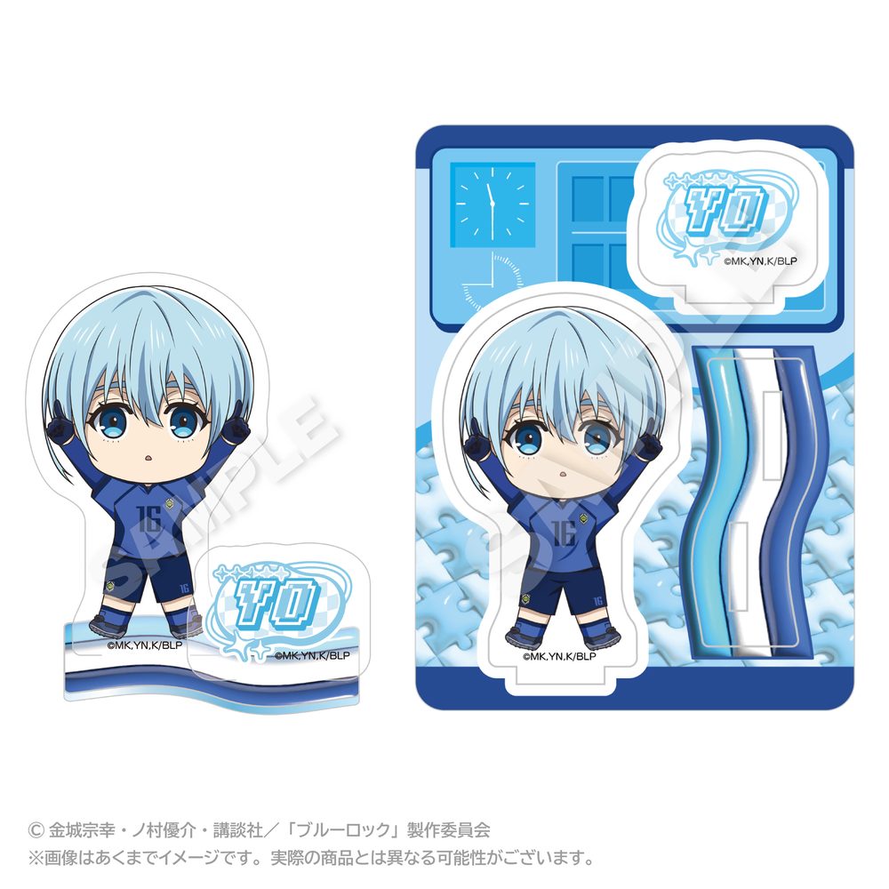 ブルーロック ぽいんつアクリルマスコット 氷織羊 ("Blue Lock" Points Acrylic Mascot Hiori Yo)