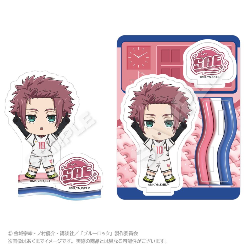 ブルーロック ぽいんつアクリルマスコット 糸師冴 ("Blue Lock" Points Acrylic Mascot Itoshi Sae)
