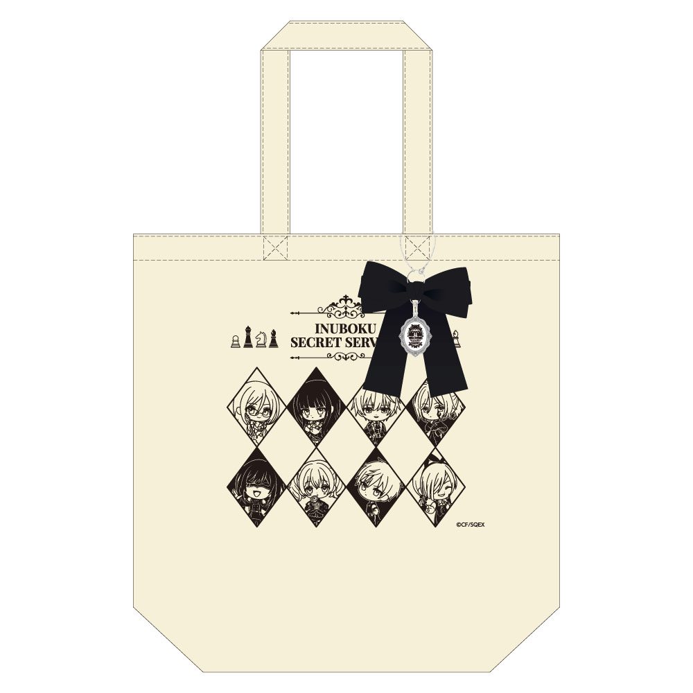 妖狐×僕SS リボンチャーム付きトートバッグ ("Inu x Boku SS" Tote Bag with Ribbon Charm)