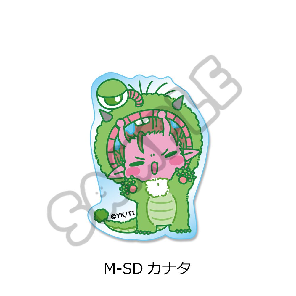 銀河特急 ミルキー☆サブウェイ クリアカードステッカー(mochocho第2弾) M-SD カナタ ("MILKY SUBWAY THE GALACTIC LIMITED EXPRESS" Clear Card Sticker (mochocho Vol. 2) M-SD Kanata)