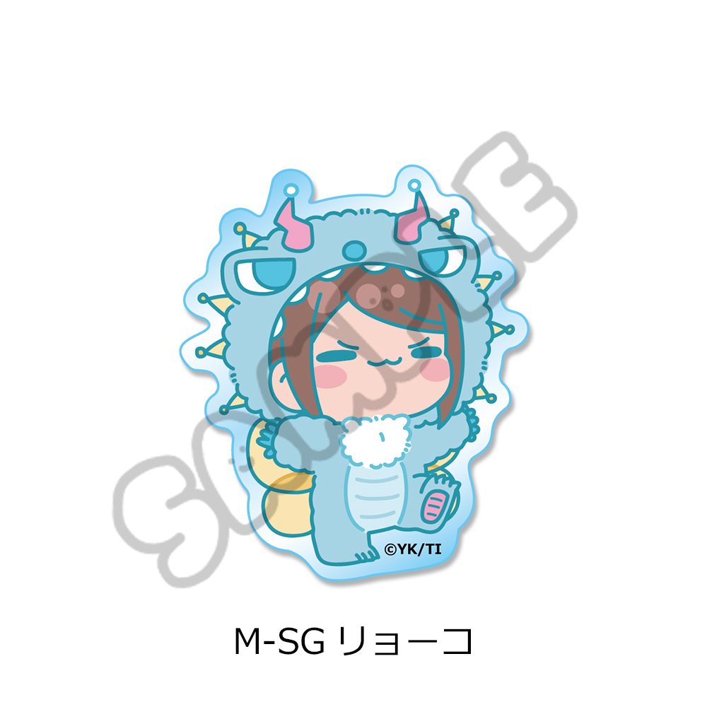 銀河特急 ミルキー☆サブウェイ クリアカードステッカー(mochocho第2弾) M-SG リョーコ ("MILKY SUBWAY THE GALACTIC LIMITED EXPRESS" Clear Card Sticker (mochocho Vol. 2) M-SG Ryoko)