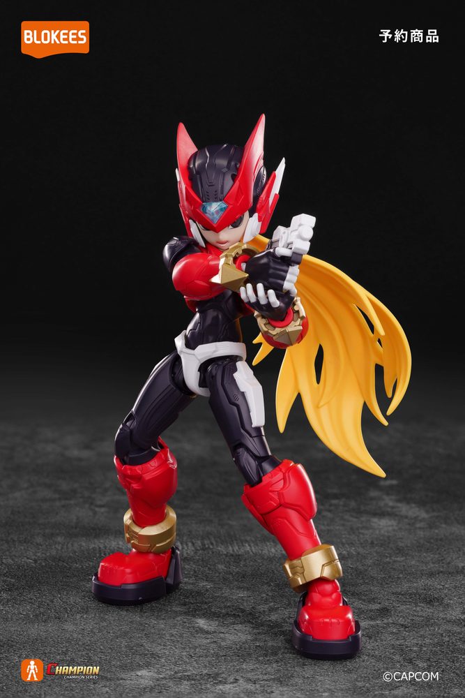 Blokees ロックマンChampion Class:ゼロ(ロックマンゼロ) (Blokees "Mega Man" Champion Class: Zero (Mega Man Zero))