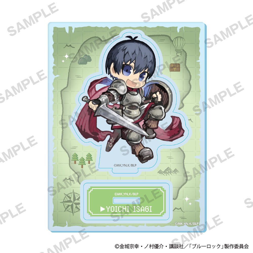 ブルーロック ミニキャラアクリルスタンド ロープレVer. 潔世一 ("Blue Lock" Mini Character Acrylic Stand Role-playing Ver. Isagi Yoichi)