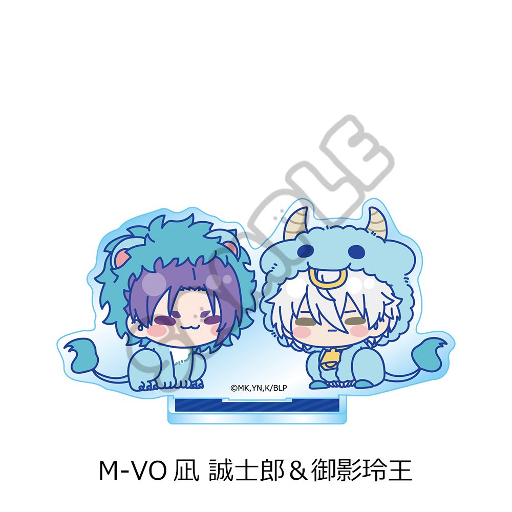 ブルーロック 第11弾 アクリルスタンド M-VO 凪誠士郎&御影玲王 ("Blue Lock" Vol. 11 Acrylic Stand M-VO Nagi Seishiro & Mikage Reo)