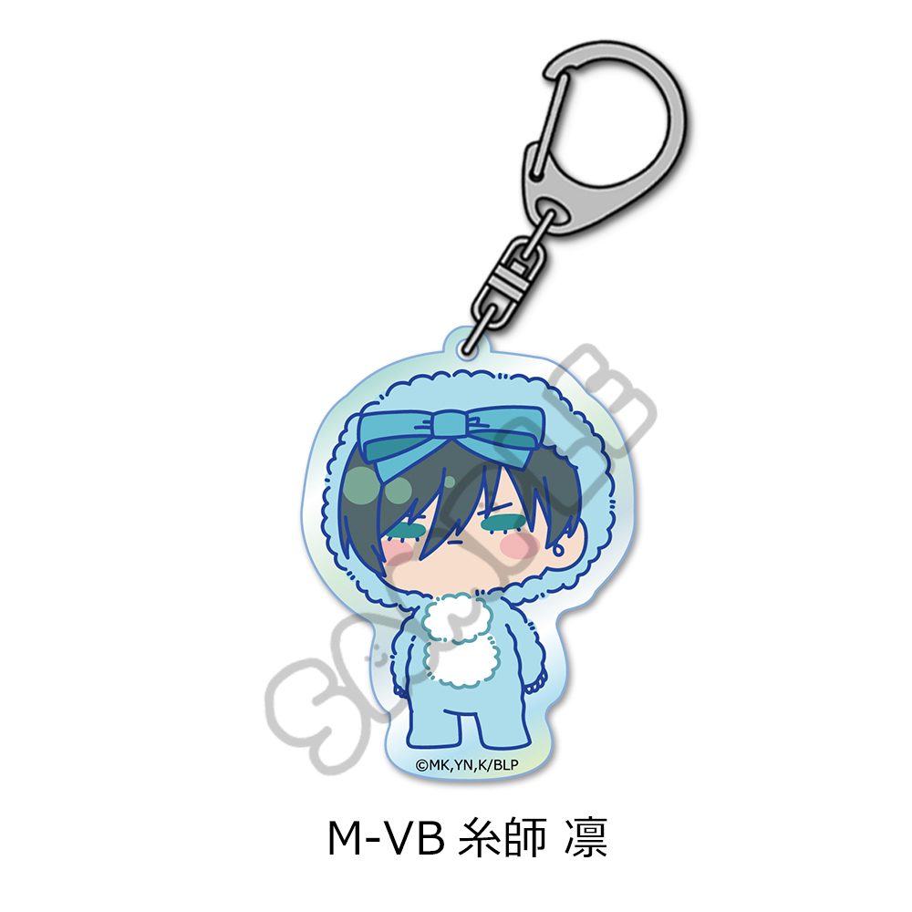 ブルーロック 第11弾 オーロラアクリルキーホルダー M-VB 糸師凛 ("Blue Lock" Vol. 11 Aurora Acrylic Key Chain M-VB Itoshi Rin)