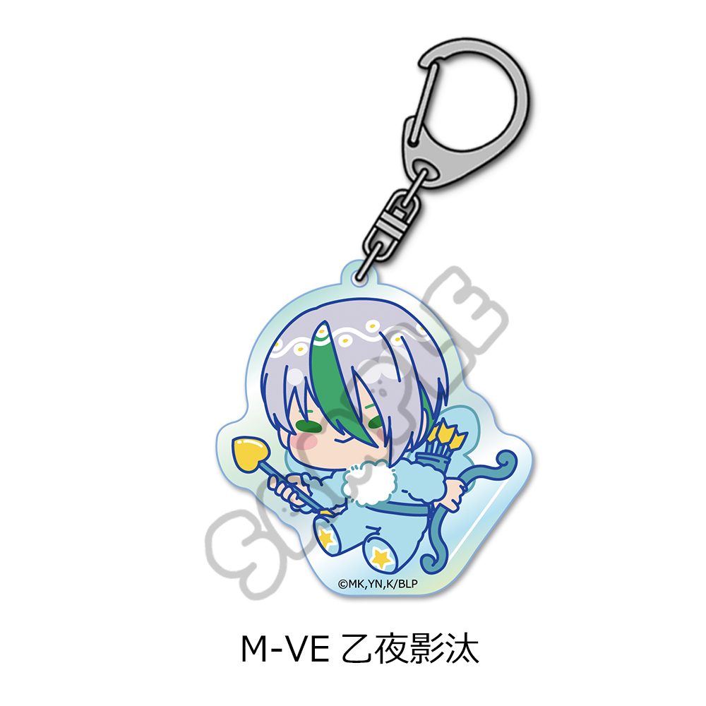 ブルーロック 第11弾 オーロラアクリルキーホルダー M-VE 乙夜影汰 ("Blue Lock" Vol. 11 Aurora Acrylic Key Chain M-VE Otoya Eita)