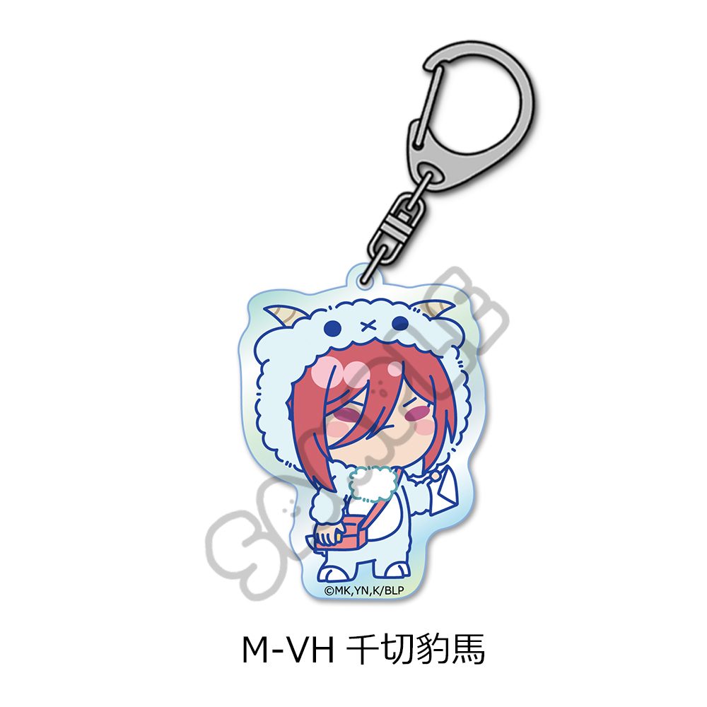 ブルーロック 第11弾 オーロラアクリルキーホルダー M-VH 千切豹馬 ("Blue Lock" Vol. 11 Aurora Acrylic Key Chain M-VH Chigiri Hyoma)