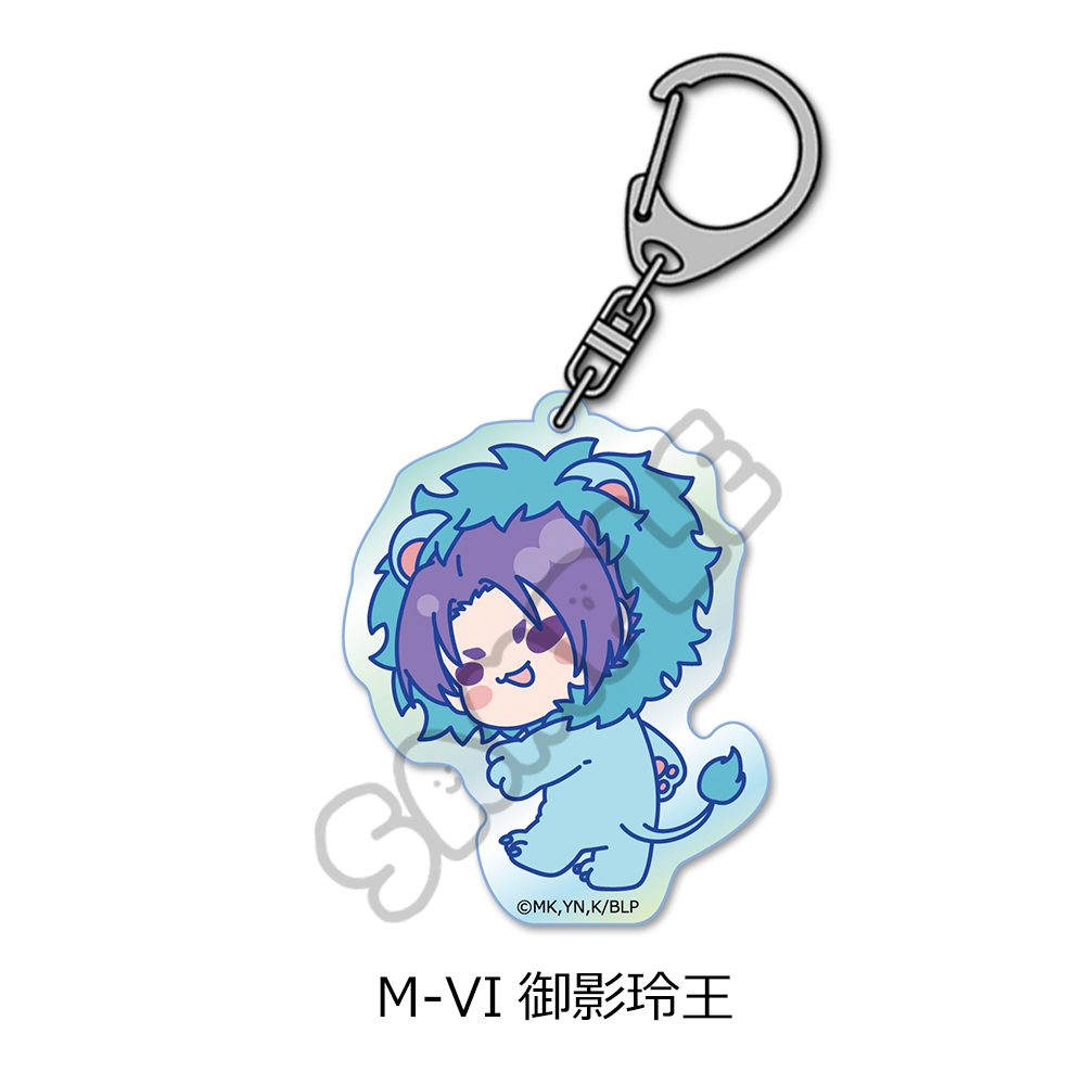 ブルーロック 第11弾 オーロラアクリルキーホルダー M-VI 御影玲王 ("Blue Lock" Vol. 11 Aurora Acrylic Key Chain M-VI Mikage Reo)