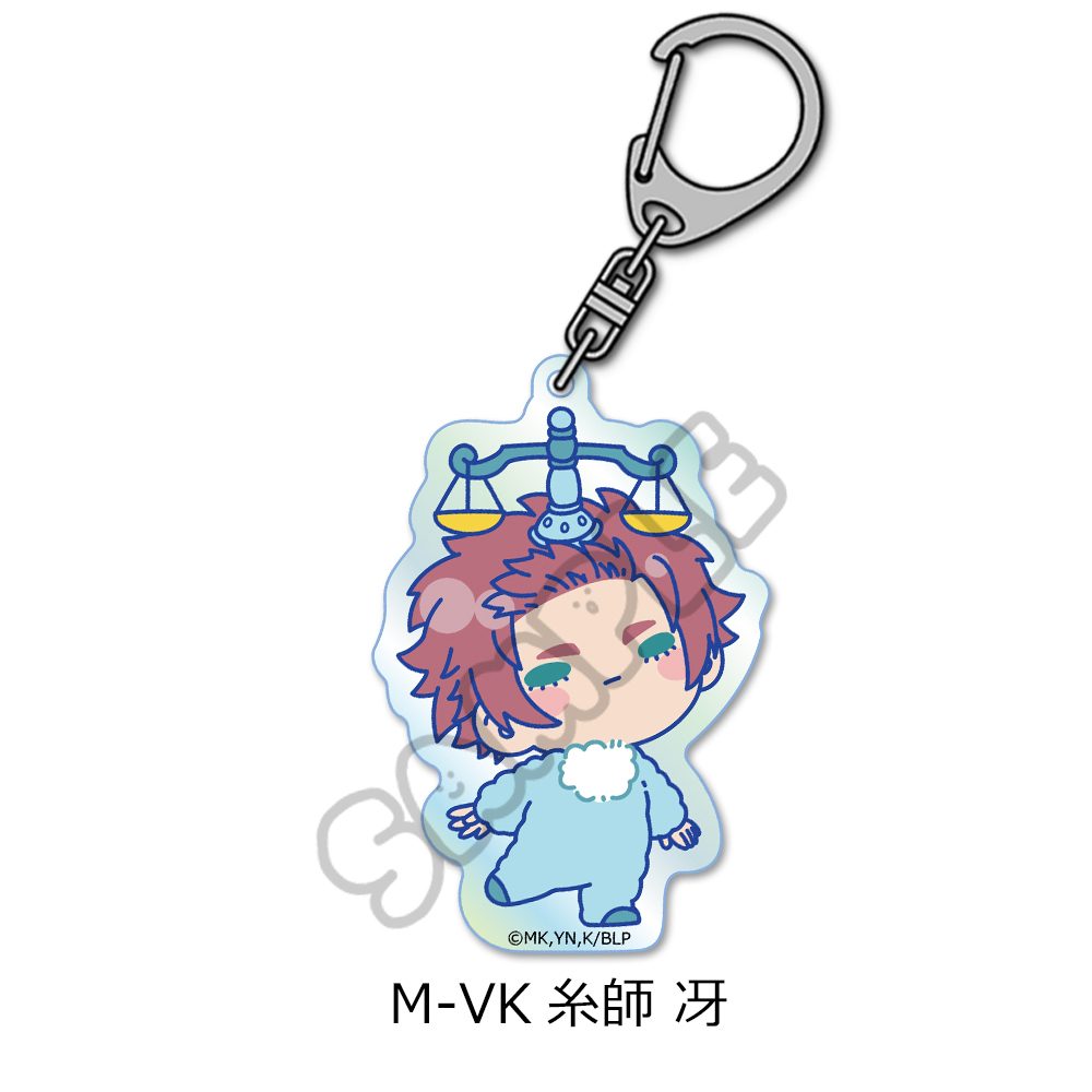ブルーロック 第11弾 オーロラアクリルキーホルダー M-VK 糸師冴 ("Blue Lock" Vol. 11 Aurora Acrylic Key Chain M-VK Itoshi Sae)