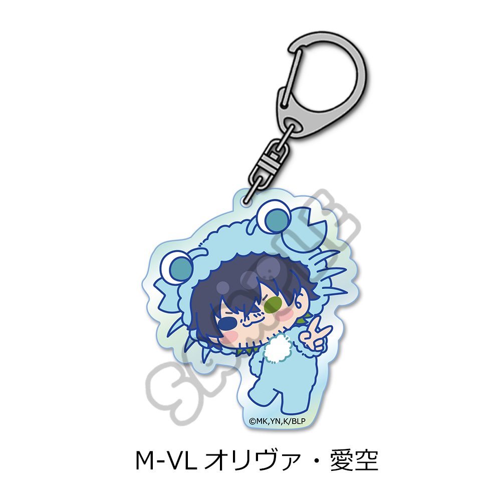 ブルーロック 第11弾 オーロラアクリルキーホルダー M-VL オリヴァ・愛空 ("Blue Lock" Vol. 11 Aurora Acrylic Key Chain M-VL Oliver Aiku)