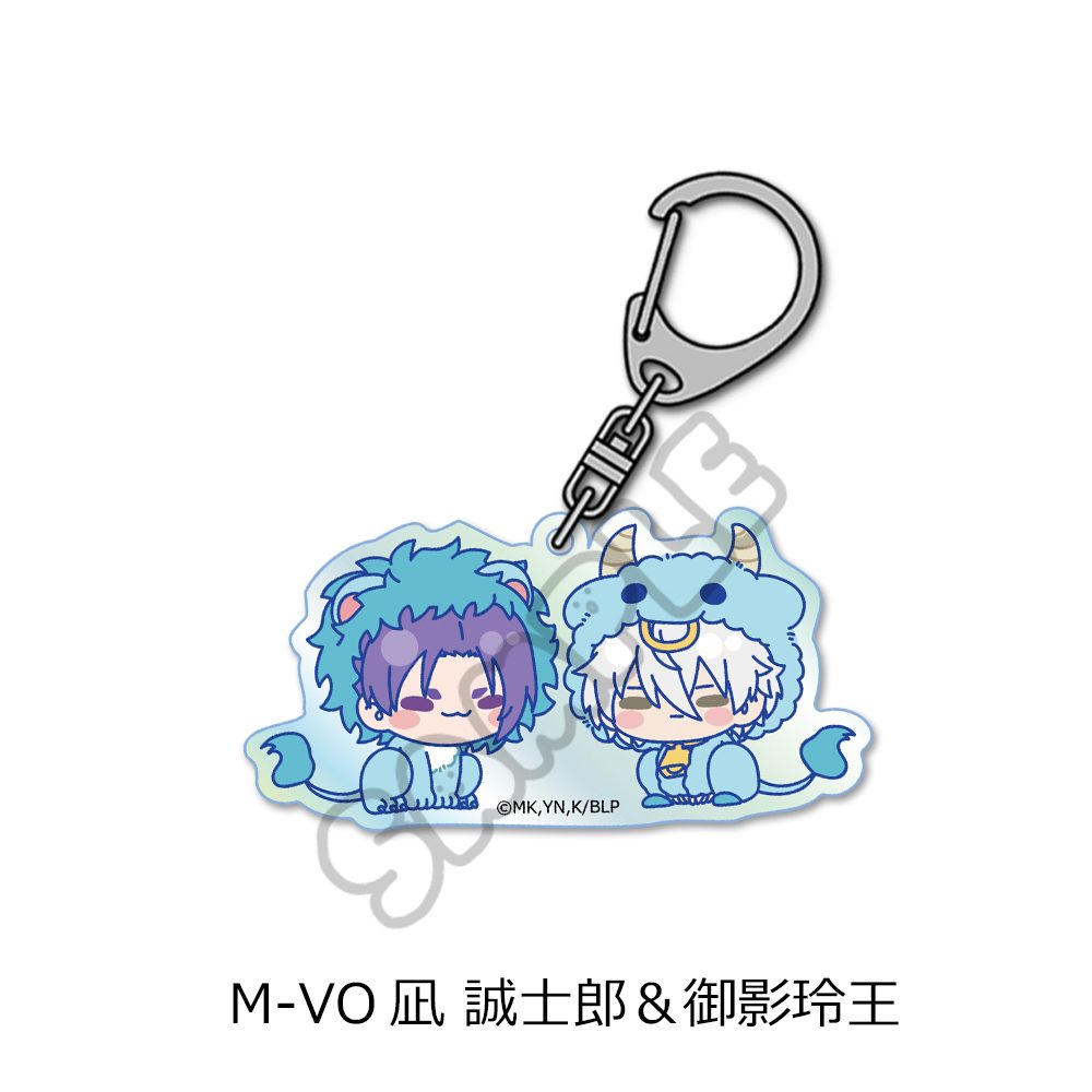 ブルーロック 第11弾 オーロラアクリルキーホルダー M-VO 凪誠士郎&御影玲王 ("Blue Lock" Vol. 11 Aurora Acrylic Key Chain M-VO Nagi Seishiro & Mikage Reo)