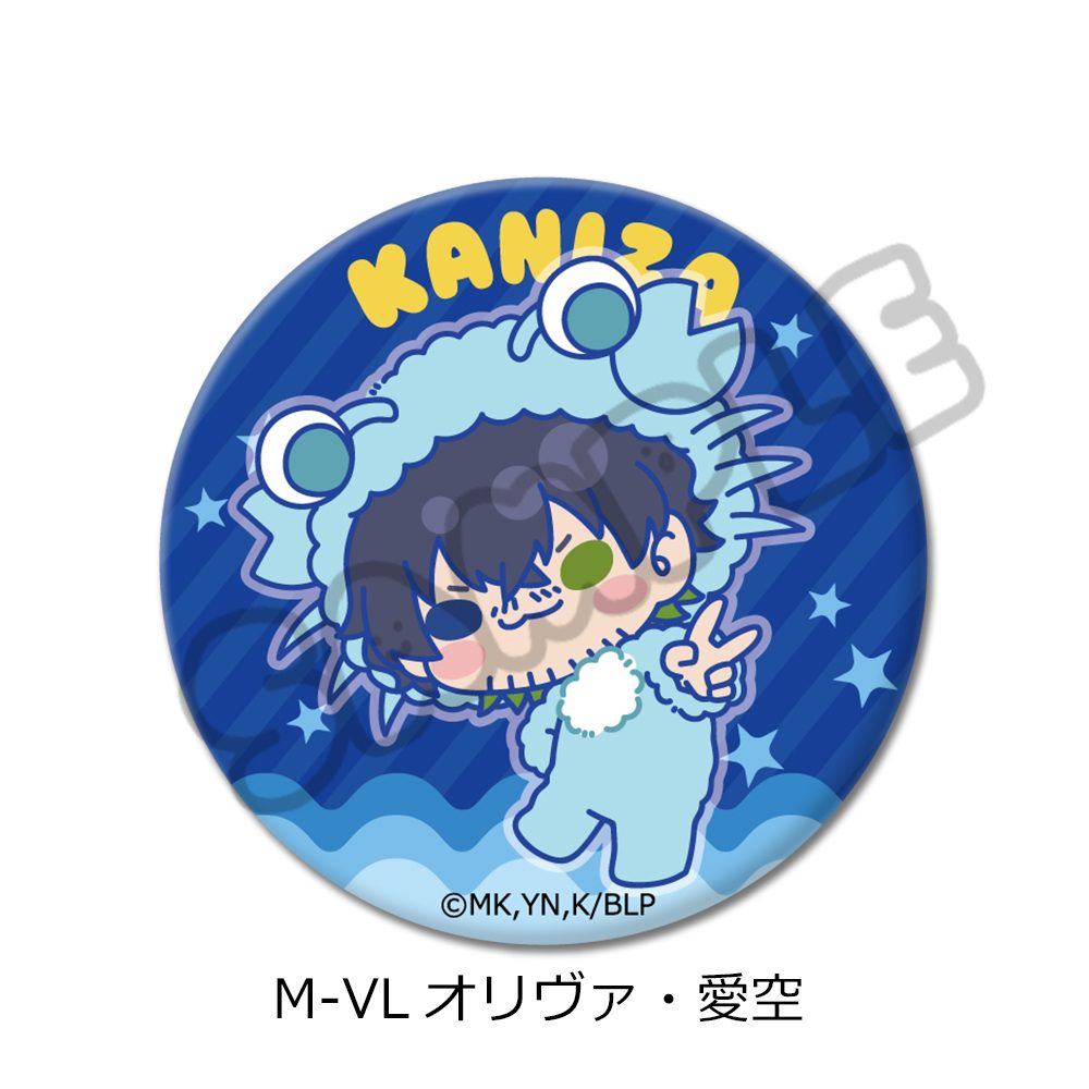 ブルーロック 第11弾 丸形缶バッジ(57mm) M-VL オリヴァ・愛空 ("Blue Lock" Vol. 11 Round Can Badge (57mm) M-VL Oliver Aiku)