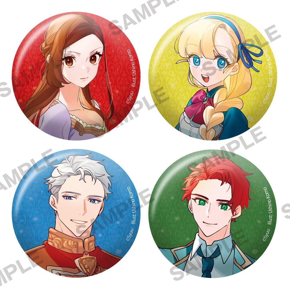 手札が多めのビクトリア 缶バッジセット ("Victoria of Many Faces" Can Badge Set)