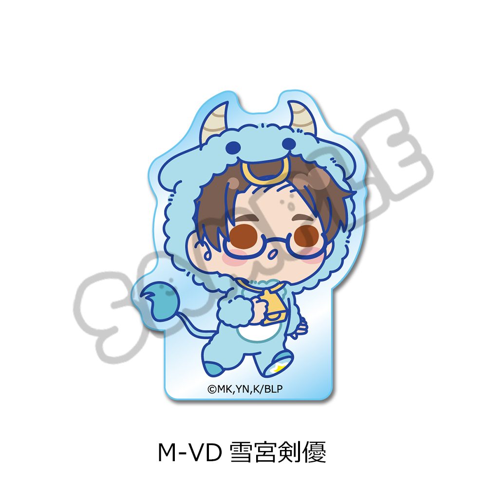 ブルーロック 第11弾 アクリルミニブロック M-VD 雪宮剣優 ("Blue Lock" Vol. 11 Acrylic Mini Block M-VD Yukimiya Kenyu)