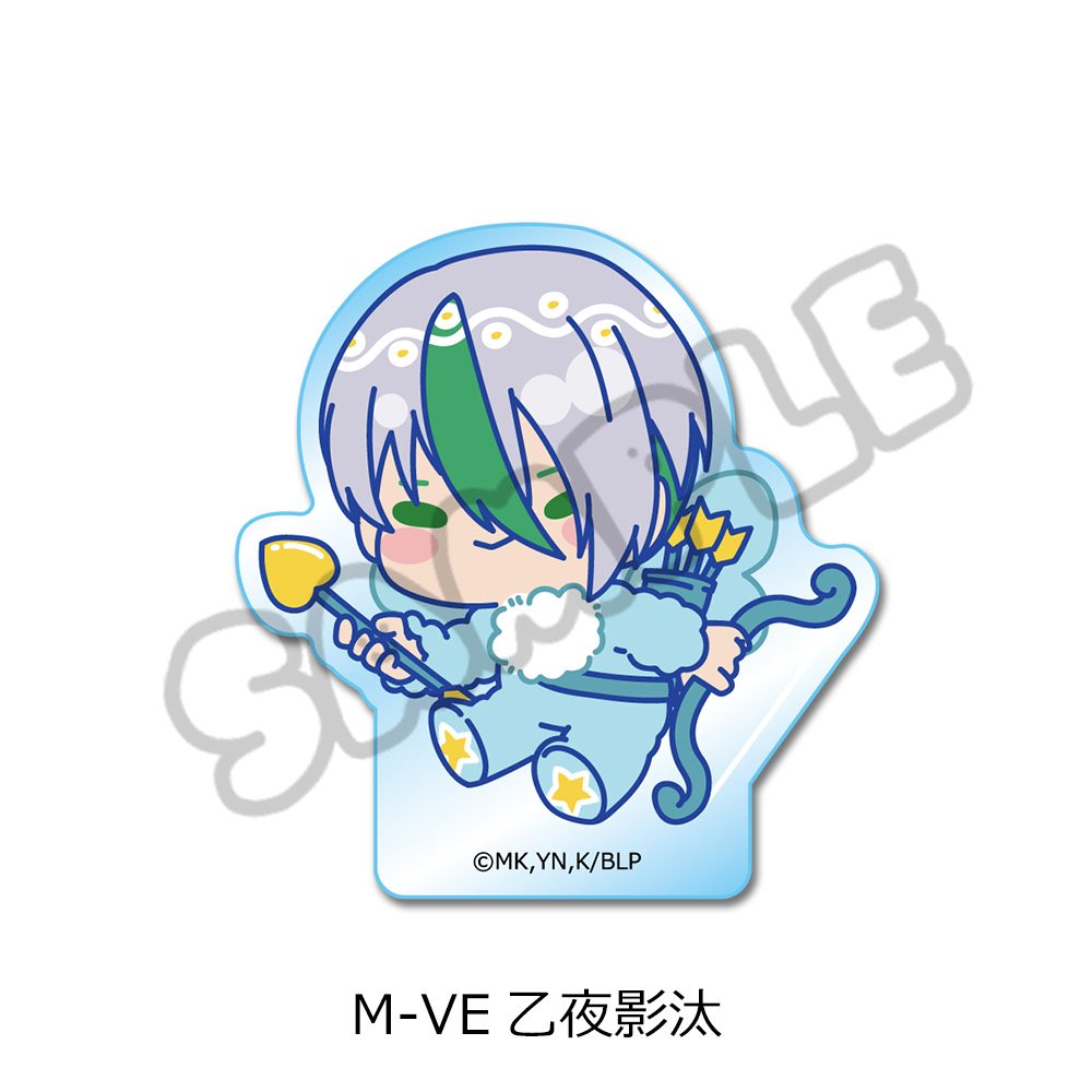 ブルーロック 第11弾 アクリルミニブロック M-VE 乙夜影汰 ("Blue Lock" Vol. 11 Acrylic Mini Block M-VE Otoya Eita)