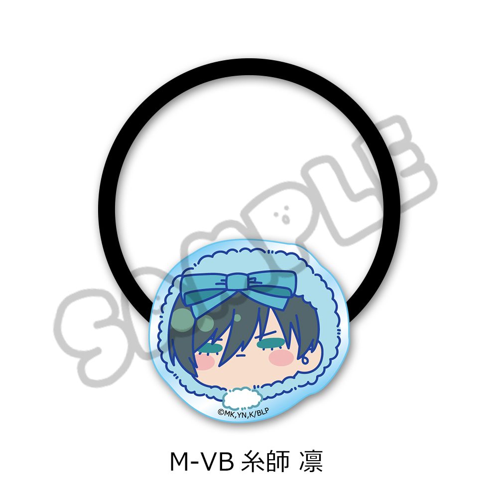 ブルーロック 第11弾 アクリルヘアゴム M-VB 糸師凛 ("Blue Lock" Vol. 11 Acrylic Hair Accessory M-VB Itoshi Rin)
