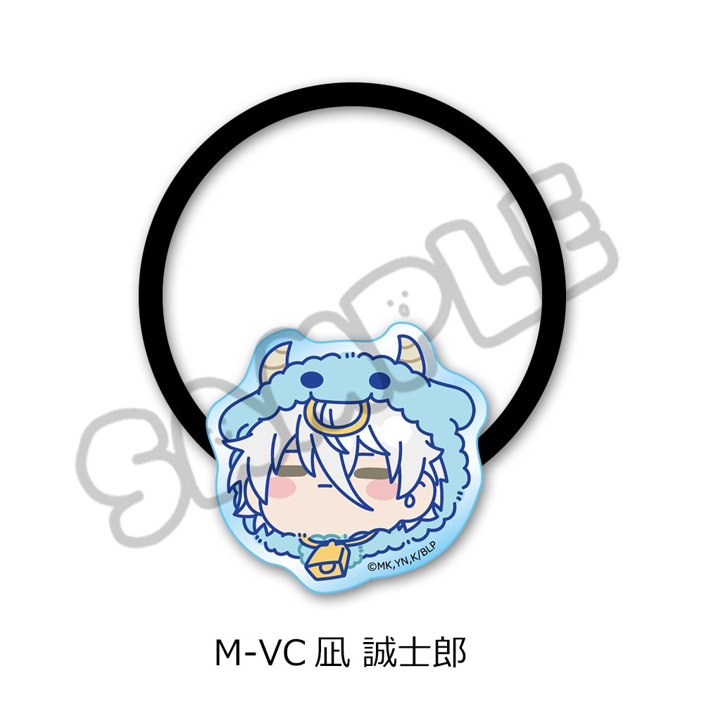ブルーロック 第11弾 アクリルヘアゴム M-VC 凪誠士郎 ("Blue Lock" Vol. 11 Acrylic Hair Accessory M-VC Nagi Seishiro)