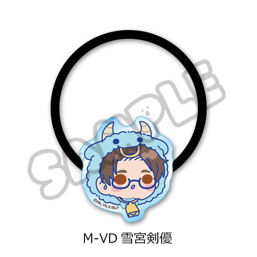 ブルーロック 第11弾 アクリルヘアゴム M-VD 雪宮剣優 ("Blue Lock" Vol. 11 Acrylic Hair Accessory M-VD Yukimiya Kenyu)