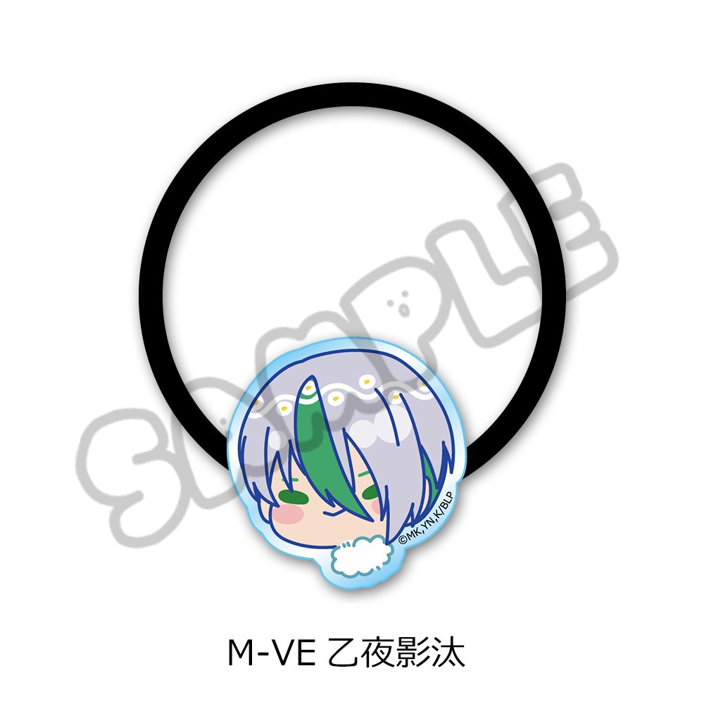 ブルーロック 第11弾 アクリルヘアゴム M-VE 乙夜影汰 ("Blue Lock" Vol. 11 Acrylic Hair Accessory M-VE Otoya Eita)