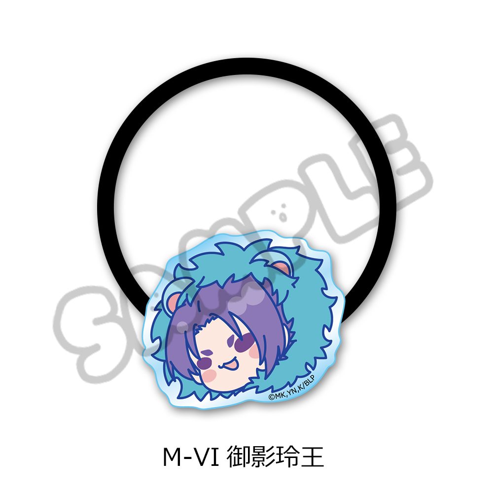 ブルーロック 第11弾 アクリルヘアゴム M-VI 御影玲王 ("Blue Lock" Vol. 11 Acrylic Hair Accessory M-VI Mikage Reo)