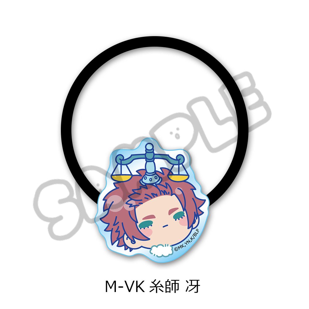 ブルーロック 第11弾 アクリルヘアゴム M-VK 糸師冴 ("Blue Lock" Vol. 11 Acrylic Hair Accessory M-VK Itoshi Sae)