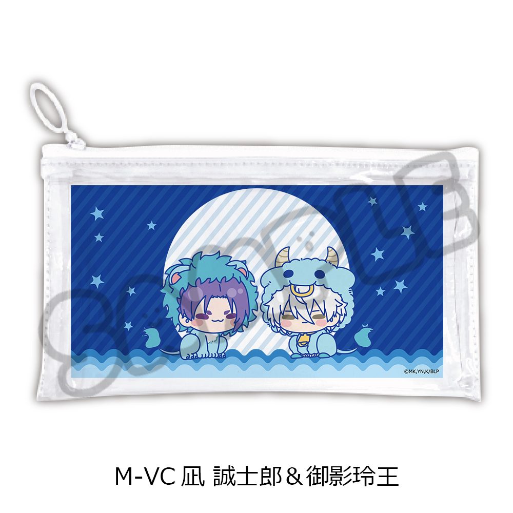 ブルーロック 第11弾 フラットクリアポーチ M-VC 凪誠士郎&御影玲王 ("Blue Lock" Vol. 11 Flat Clear Pouch M-VC Nagi Seishiro & Mikage Reo)
