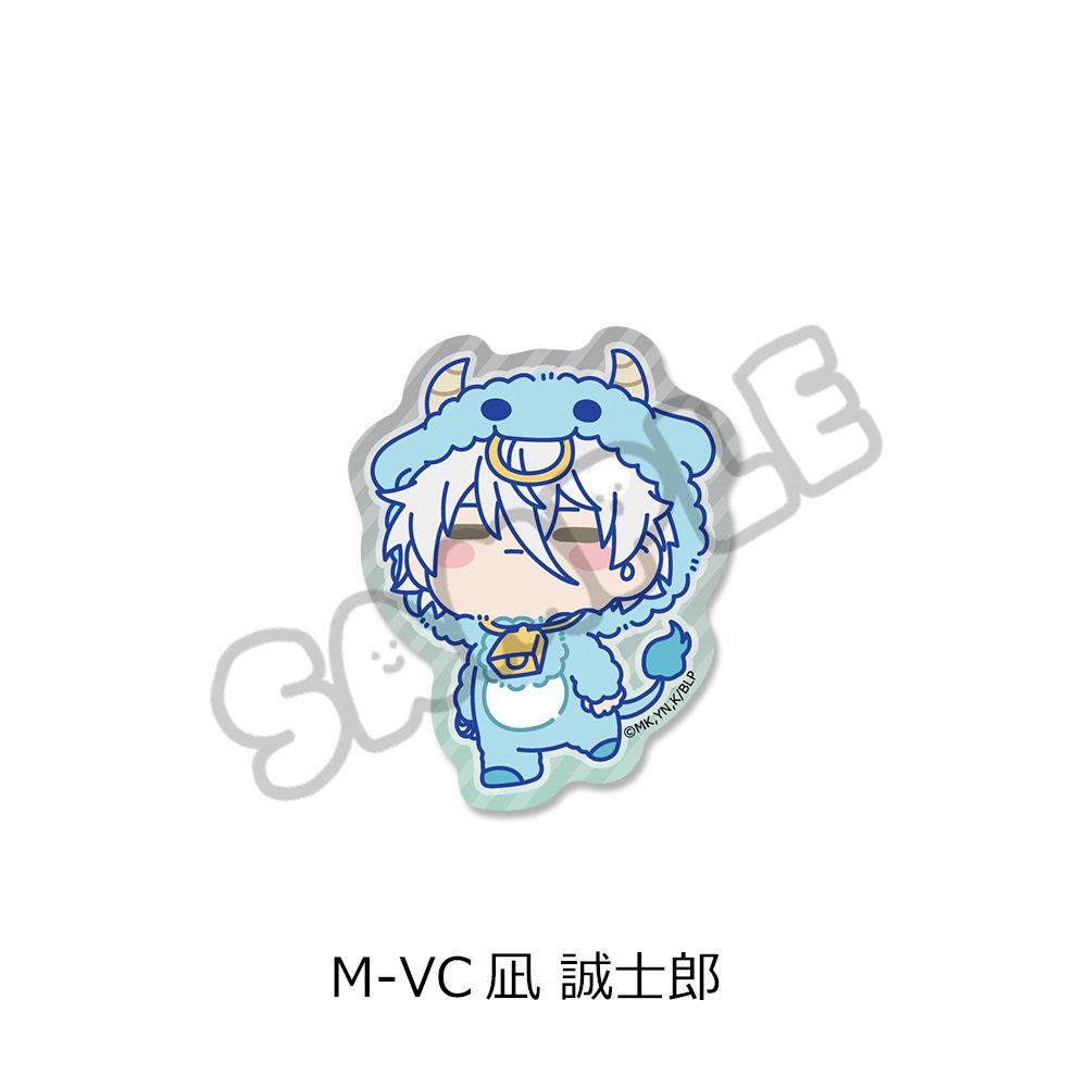 ブルーロック 第11弾 クリアステッカー M-VC 凪誠士郎 ("Blue Lock" Vol. 11 Clear Sticker M-VC Nagi Seishiro)