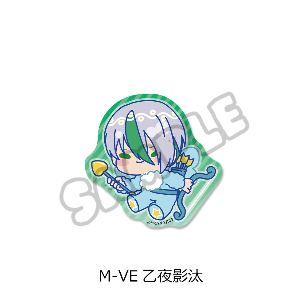 ブルーロック 第11弾 クリアステッカー M-VE 乙夜影汰 ("Blue Lock" Vol. 11 Clear Sticker M-VE Otoya Eita)