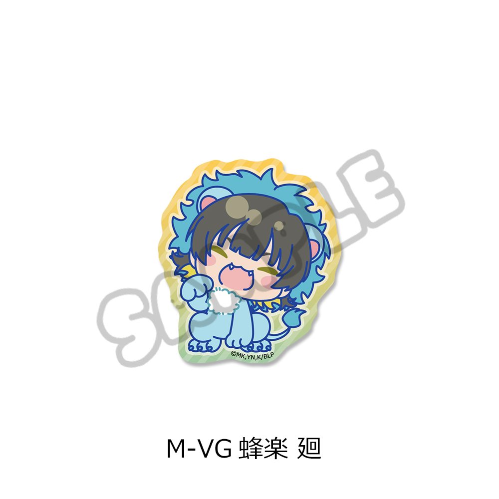 ブルーロック 第11弾 クリアステッカー M-VG 蜂楽廻 ("Blue Lock" Vol. 11 Clear Sticker M-VG Bachira Meguru)