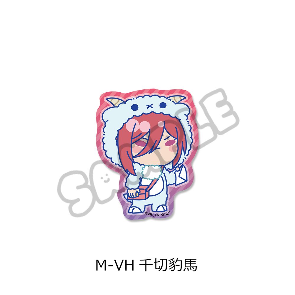 ブルーロック 第11弾 クリアステッカー M-VH 千切豹馬 ("Blue Lock" Vol. 11 Clear Sticker M-VH Chigiri Hyoma)
