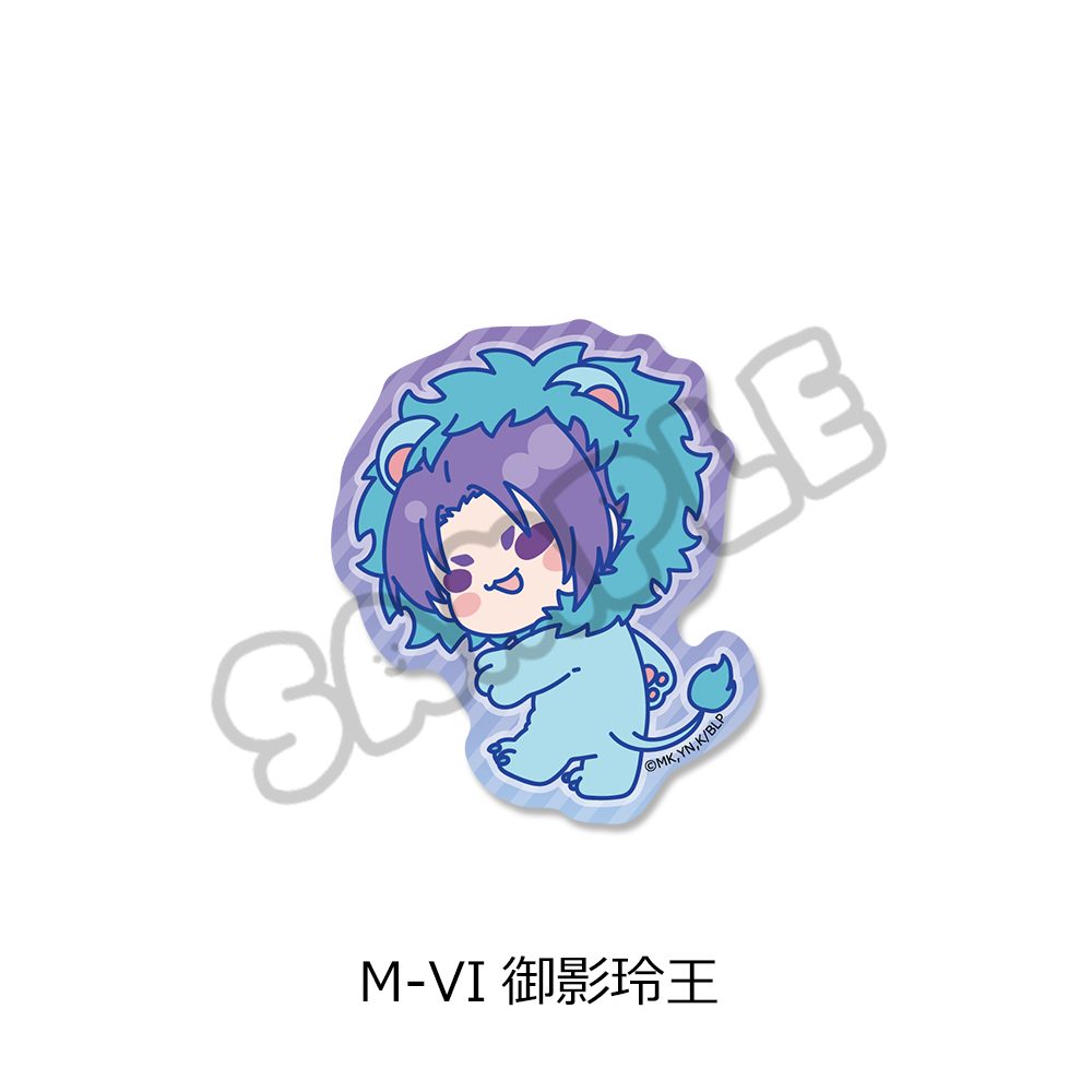 ブルーロック 第11弾 クリアステッカー M-VI 御影玲王 ("Blue Lock" Vol. 11 Clear Sticker M-VI Mikage Reo)