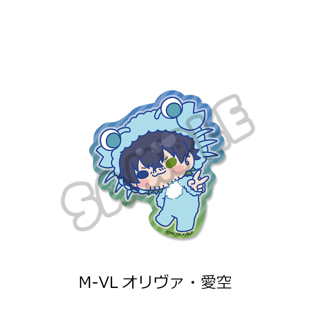 ブルーロック 第11弾 クリアステッカー M-VL オリヴァ・愛空 ("Blue Lock" Vol. 11 Clear Sticker M-VL Oliver Aiku)