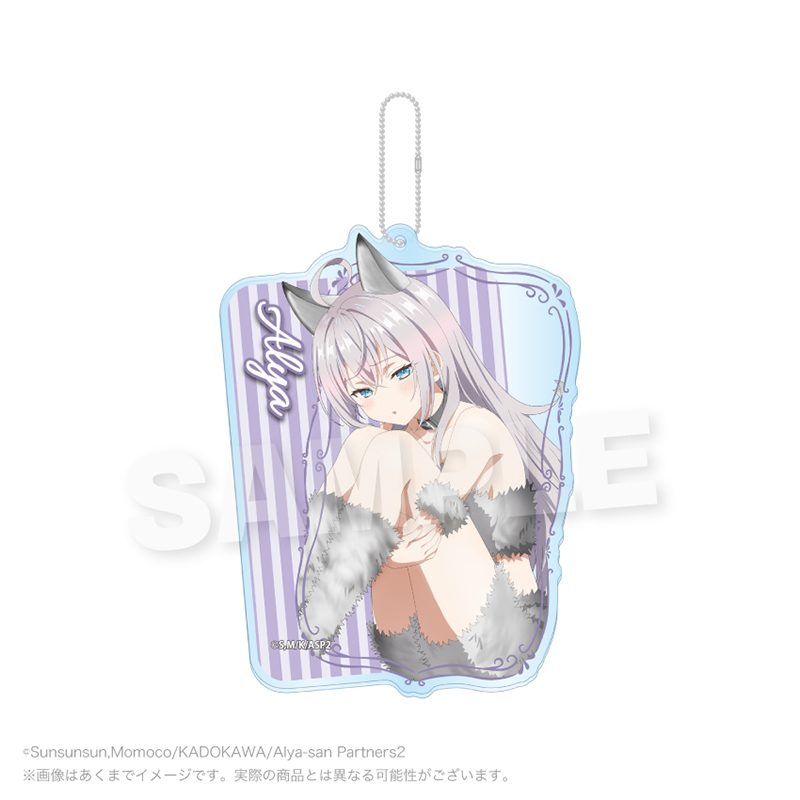 時々ボソッとロシア語でデレる隣のアーリャさん ビッグアクリルキーホルダー アーリャA ("Alya Sometimes Hides Her Feelings in Russian" Big Acrylic Key Chain Alya A)