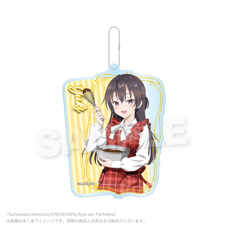 時々ボソッとロシア語でデレる隣のアーリャさん ビッグアクリルキーホルダー 有希B ("Alya Sometimes Hides Her Feelings in Russian" Big Acrylic Key Chain Yuki B)
